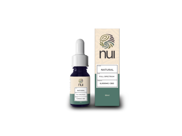 Nui CBD Oil Full Spectrum 6.000mg