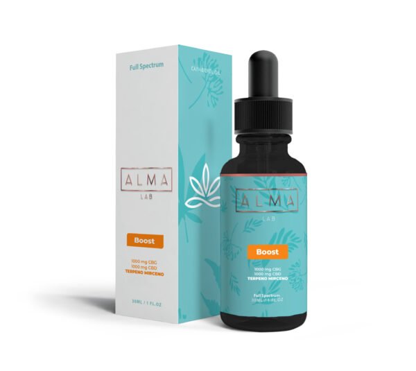 Alma Lab Boost Full Spectrum Oil 1.000mg CBD 1.000mg CBG