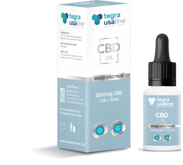 TEGRA USALINE BROAD SPECTRUM 3.000 CBD * BD