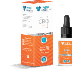 TEGRA USALINE 1:1 1200/1200 CBG/CBD