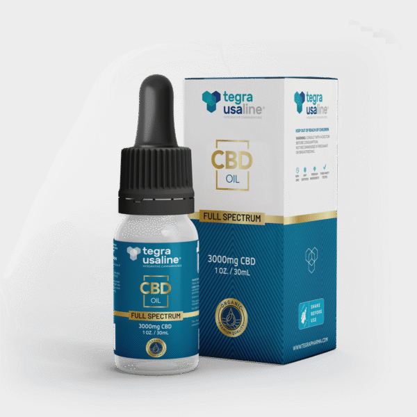 TEGRA USALINE 3.000 MG FULL SPECTRUM - ORGANICO