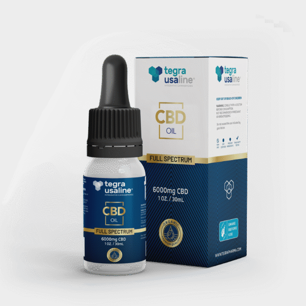 TEGRA USALINE 6.000MG FULL SPECTRUM - ORGANICO
