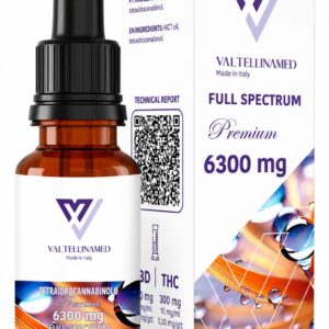 Valtellinamed THC Full Spectrum 20:1 CBD:THC 6.300mg