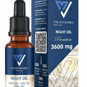 Valtellinamed Night Oil Full Sectrum CBD:CBG:CBN 3.600mg